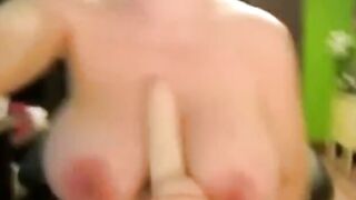 Big Tits Girl Dildo Masturbation Webcam Show