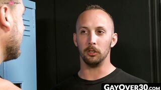 GayOver30.com - Cameron Kincade's wild threesome with hung studs, Hans Berlin and Jac