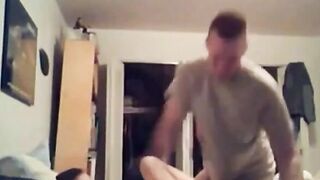 Muscular Army Hunks Bareback Fuck