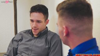 Jayden Marcos and Trevor Brooks get intimate