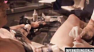 InfernoDungeon.com - Master Ron examines jock Axel's smooth ass