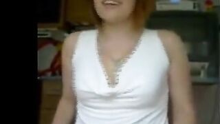 Curvy Coed Cutie Gives Head in Homemade Vid