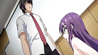 Busty kinky teen plays with her man