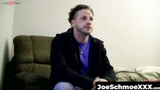 JoeSchmoeXXX.com - Hot Jerzee gets naughty with Joe's fat dick in his mouth