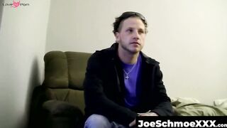 JoeSchmoeXXX.com - Hot Jerzee gets naughty with Joe's fat dick in his mouth