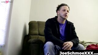 JoeSchmoeXXX.com - Hot Jerzee gets naughty with Joe's fat dick in his mouth