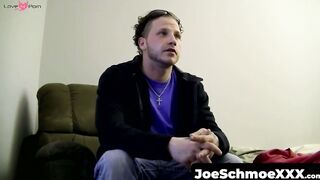 JoeSchmoeXXX.com - Hot Jerzee gets naughty with Joe's fat dick in his mouth
