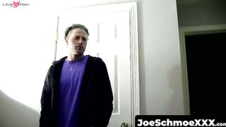JoeSchmoeXXX.com - Hot Jerzee gets naughty with Joe's fat dick in his mouth