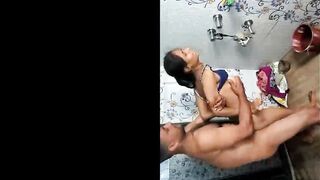 Indian Girl Play with Her Boobs Fucking