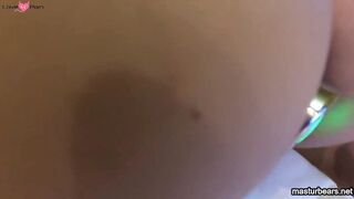trying out the anal plug my BF bought me