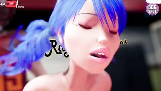 3DGSPOT - Hottie 19 Yo Cheerleaders Got Pounded Inside The Locker Room COMPILATION! 3D ANIMATION!