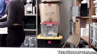 Teen suspect Alice Nicole disciplined with cum in mouth