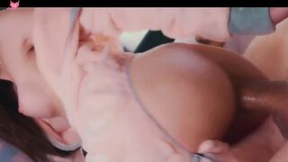 Creampie anal for sis!