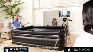 NURU RUBS - Hot Gal Ritchie Offer An Instructional Clip On How To Gives The Best Nuru Rubs