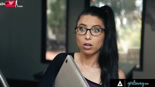 GIRLSWAY - Artificial Intelligence milf Celeste Star Always Gets What She Wants! PART one