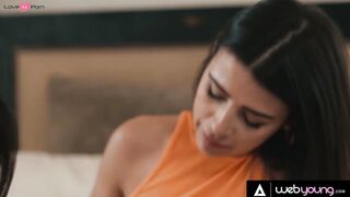 Skinny Apprentice Masseuse Lulu Chu Tests Her Talent On Bestie Kylie Rocket