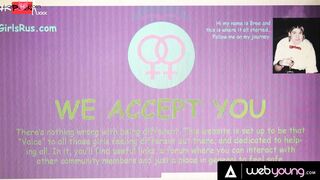 Conflicted 19 Yo Kristen Scott Discovers Her Sexuality With Dyke Slim Blonde Kenna James