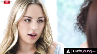 Jealous Anna Claire Clouds Has A 3Some With Gf Vanna Bardot & Her Lover Alexis Tae