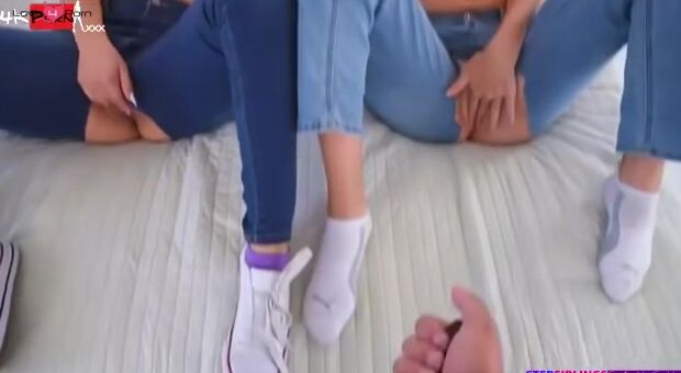 Madison Wilde and her friend Stella Luxx were out all night partying but they still