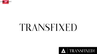 TRANSFIXED - Crazy Hot Red Head Emma Rose Explores Her Sexuality With Homosexual Femboy Foxy Alex