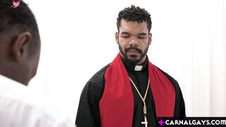 BLACK and RAW religious gay sex!