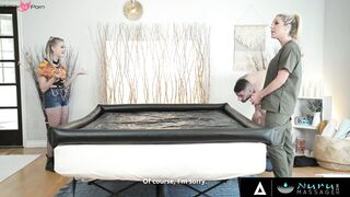 NURU RUBS - Bae Coco Lovelock Poses As The New Masseuse And Has A 3Some With Kayla Paige