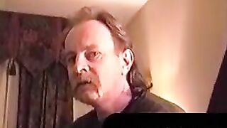 MenWorkinXXX.com - Nasty old man enjoys solo wanking in a cheap motel room
