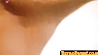 RetroDudes.com - Stud tugs his cock until shooting a huge load of cum