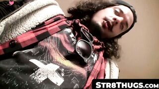 Str8Thugs.com - Skater-loving thug Max Harley's family jewels shining session with a