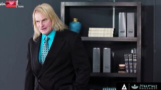 NURU STROKES - Office Masseuse Nina White Fucks With Her Boss During Cutie Strokes