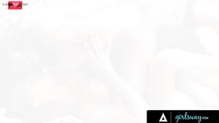 GIRLSWAY - Perfect Nicole Kitt, Destiny Mira, & Olivia Jay Take Turns Getting RAW FINGER FUCKED! SQUIRTING
