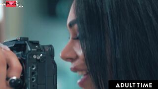 ADULT TIME - Turned On T-chick Eva Maxim Turns Photoshoot In Plowed Session With Long Ass Summer Col