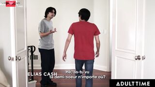 ADULT TIME - Eliza Ibarra Slides On Wrong Glasses & Fucks Her Stepbro Instead Of bf! FRENCH SUBTITLES