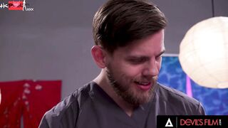 DEVILS SCENE - Don't Tell My Wifey I Booty Boned Her beauty Tgirl Friend Janie Blade During A Rubs
