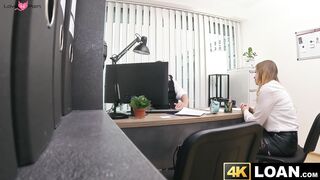 Busty brunette Maya gets a loan but also is pounded roughly