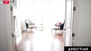 ADULT TIME - Eliza Ibarra Slides On Wrong Glasses & Fucks Her Stepbro Instead Of bf! SPANISH SUBTITLES