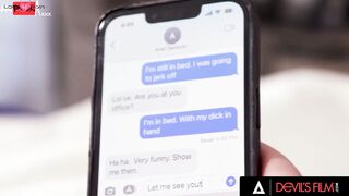 DEVILS SCENE - I Butt Plowed My Fiance's Bombshell T-Girl Bestfriend Ariel Demure
