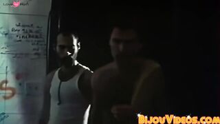 This scene between gay Jacques Morali and Jerome overflows with cock sucking and ridi