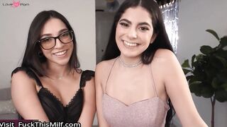 Angel Gostosa says,  It's a NUDE Years Party! Get Naked Stepbro!