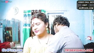 Desi Two Bhabhi's With A Dewar Alone Home Threesome Hard Sex