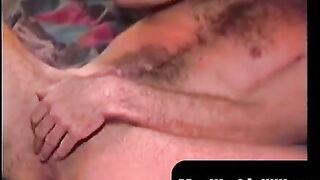 MenWorkinXXX.com - Crazy old geezer waited all day to play with his shaft