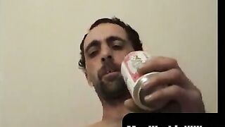 MenWorkinXXX.com - Horny old man eagerly jacks off his fuck stick