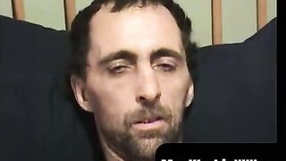 MenWorkinXXX.com - Horny old man eagerly jacks off his fuck stick