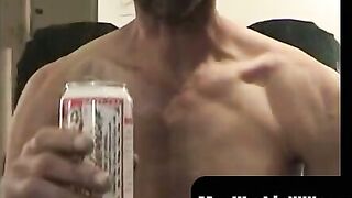MenWorkinXXX.com - Horny old man eagerly jacks off his fuck stick