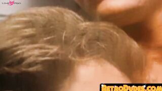 RetroDudes.com - Muscular stud enjoys nipples and cock sucking from cutie
