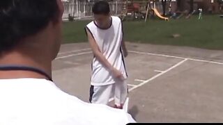 OTBXXX.com - Amateur latino twink shoots cum while getting his tight ass drilled hard