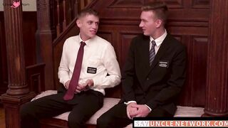 SayUncleNetwork.com - Mormon church missionary boys raw fucking together