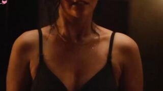 Indian bueaty homemade with daily use black bra