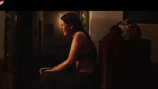 Indian bueaty homemade with daily use black bra