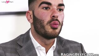 Handsome Drew Valentino raw destroys the asshole of hunk Pol Prince